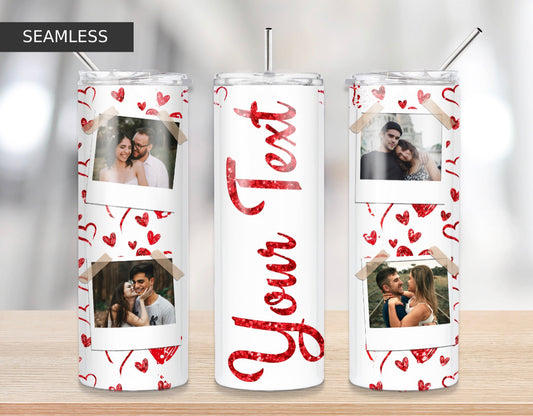 PERSONALIZED PHOTO TUMBLER- 20 oz