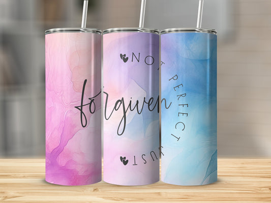 Not Perfect Just Forgiven 20 oz Tumbler