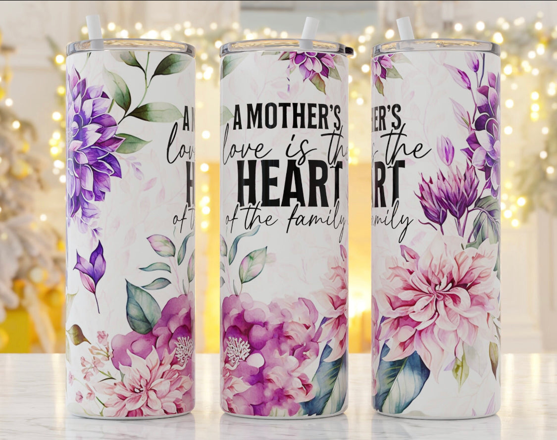 MOTHER’S DAY: A MOTHER’S LOVE 20 oz Stainless Steel Tumbler